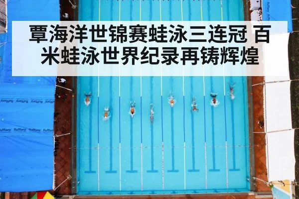 覃海洋世锦赛蛙泳三连冠 百米蛙泳世界纪录再铸辉煌